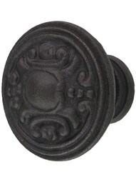 Victorian Cast-Iron Cabinet Knob